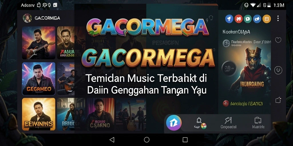 Tampilan menarik gameplay GACORMEGA penuh warna.