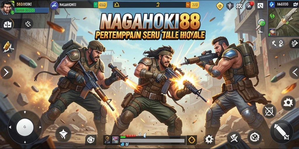 Gameplay Battle Royale seru di NAGAHOKI88