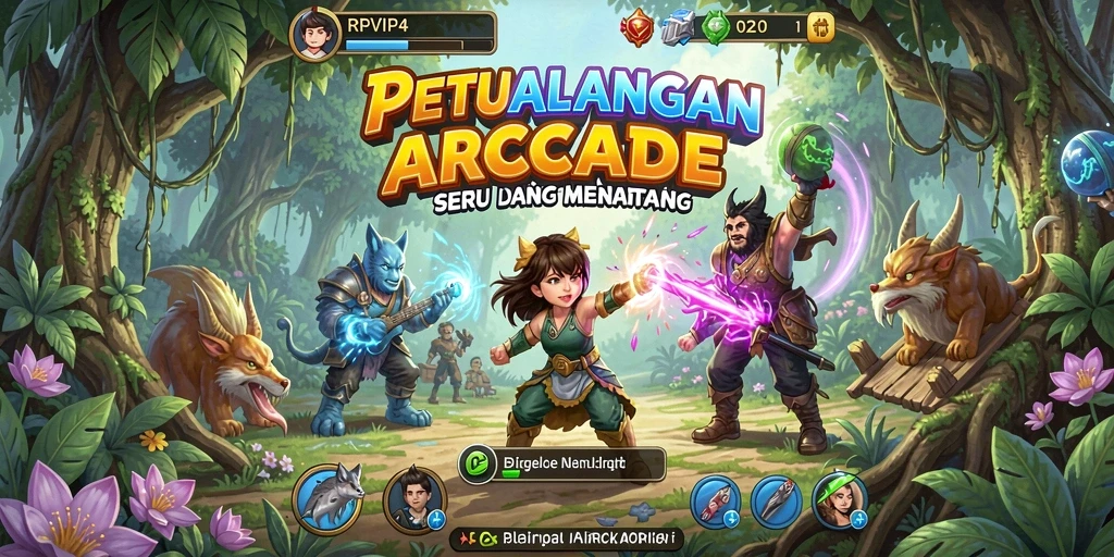 Screenshot gameplay RPVIP4 yang menarik dan penuh aksi.