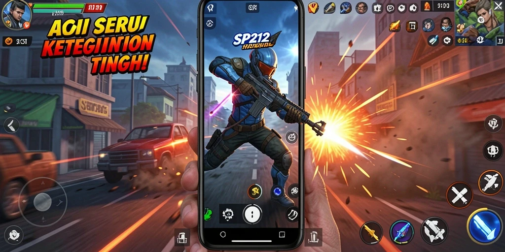 Tampilan mendebarkan dari gameplay SP212 saat pemain beraksi.
