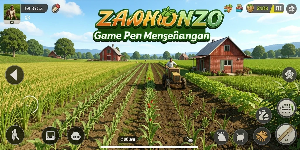 Tampilan gameplay ZAVONZO yang menarik dan seru.