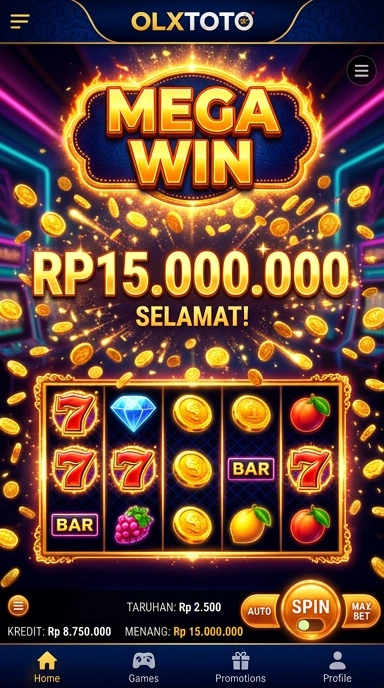 Tampilan kategori aplikasi yang beragam di olxtoto.